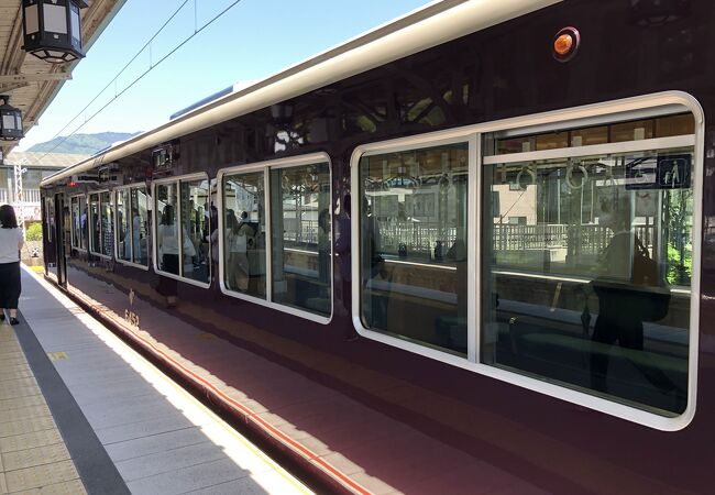 嵐山駅から桂駅まで乗車