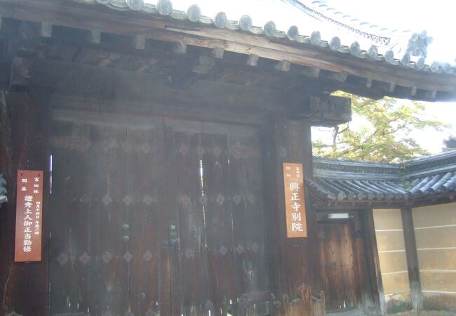 寺内町の中核寺院として存続してきた格式ある寺院