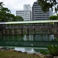 高松城の鞘橋