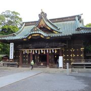 伊豆一の宮にふさわしい歴史がある神社です。拝殿も見事でした。