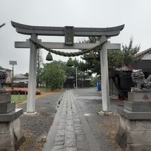 熊野神社の鳥居