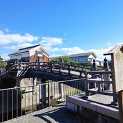 放生川にかかる橋