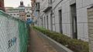 旧長崎英国領事館横の小径 