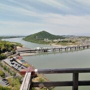 犬山城と共に木曽川を堪能