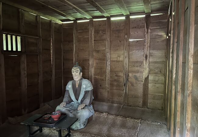 加賀藩が使用していた流刑小屋