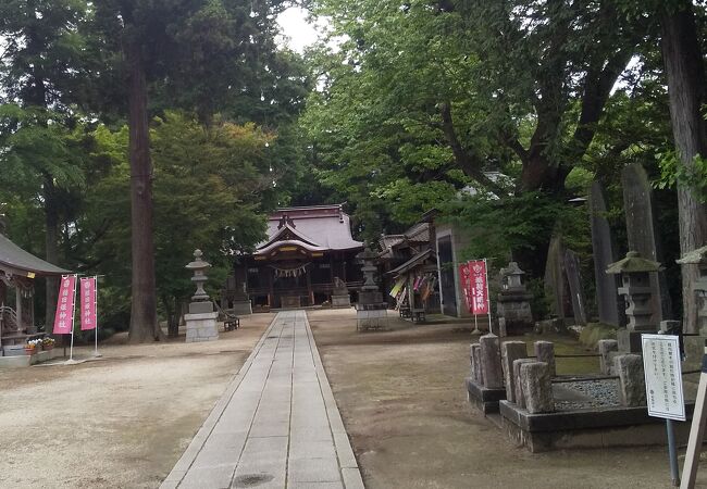 歴史のある神社でした。