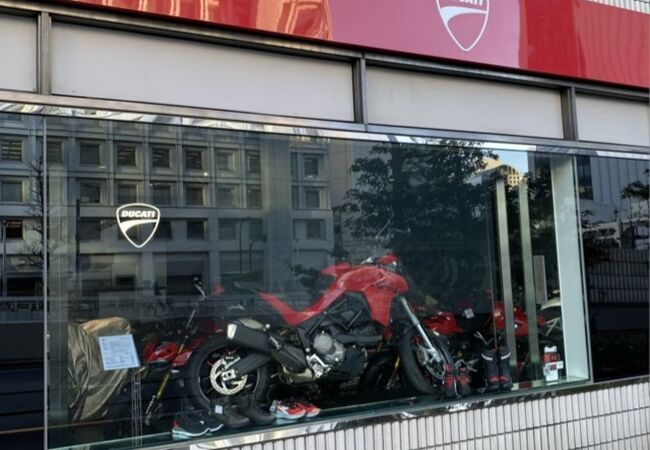 バイクの外車は珍しい気が