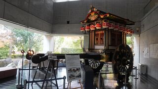 展示品がそれぞれ立派