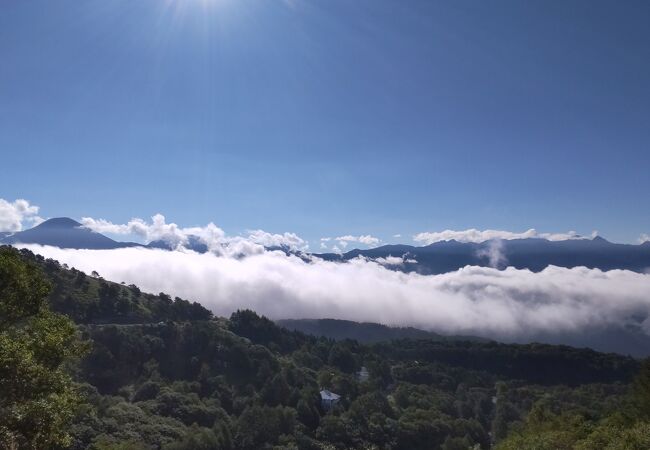 雲海と富士山ビュー