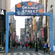 ストリート入口