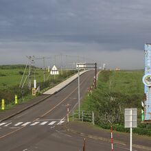 琵琶瀬展望台からの眺め太平洋シはサイドライン・国道123号線