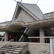 住宅街の神社