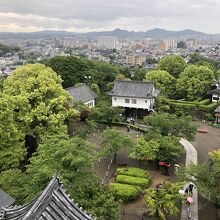 天守からの眺め