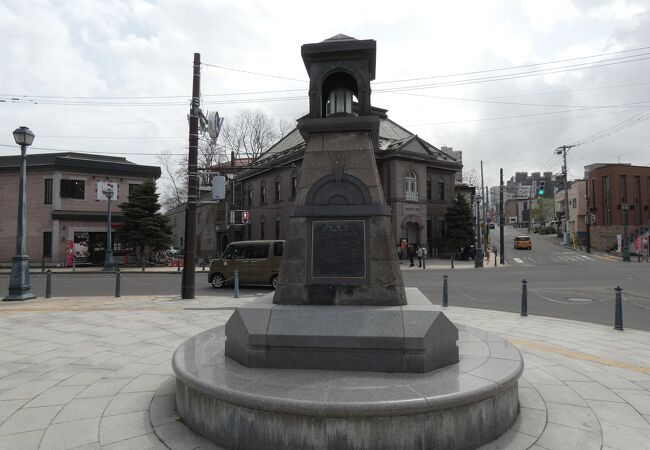 小樽オルゴール堂本館横の坂