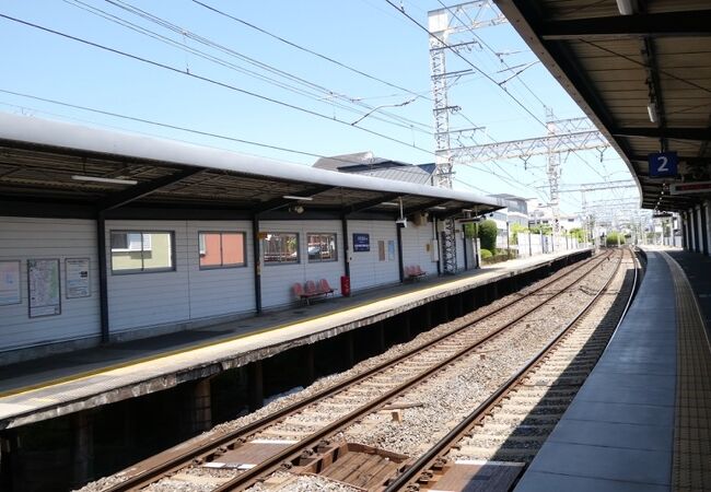 駅間が近いところがけっこうある。