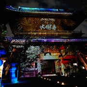 「大樹寺プロジェクションマッピング2023」を観覧