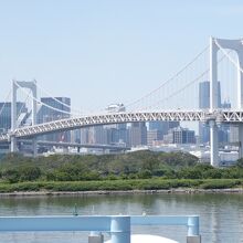 レインボーブリッジのある風景。