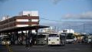 釧路駅に隣接するバスターミナル