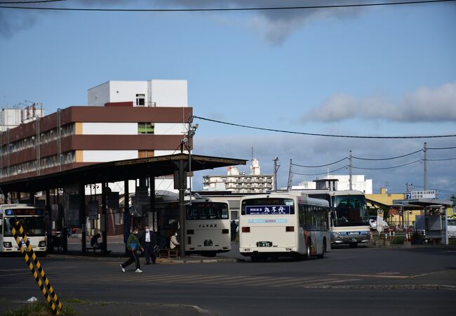 釧路駅に隣接するバスターミナル