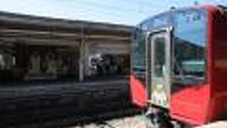 観光列車も見ました