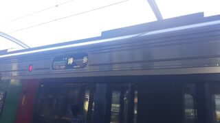 2022年10月８日の佐世保16時51分発特急みどり博多行きの様子について