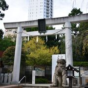 赤坂にある大きな神社