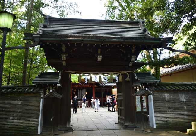 赤坂にある神社