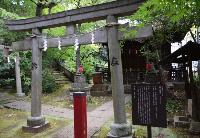 赤坂にある神社