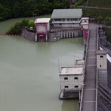 入畑ダムの風景