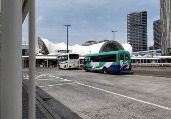 展示会対応のりんかい線の駅