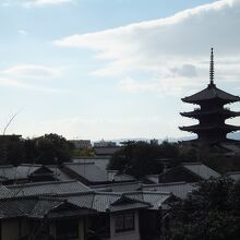 入口付近からの景色