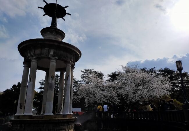 鶴舞公園噴水塔