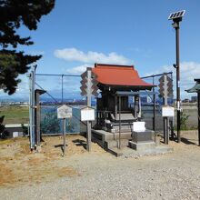 日和山(富主姫神社 社殿)