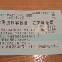 北海道フリーパス