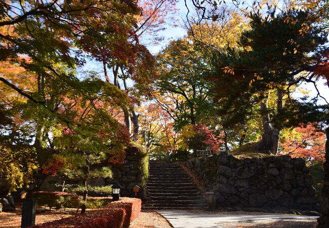 小諸の紅葉のスポット