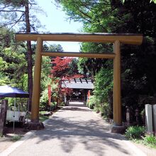 神明社(鳥居・御神門)