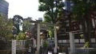 京急蒲田駅の近くにある神社