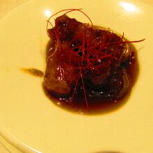 中国干し梅酢豚