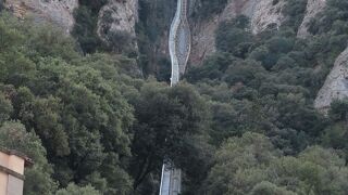 ものすごい角度です