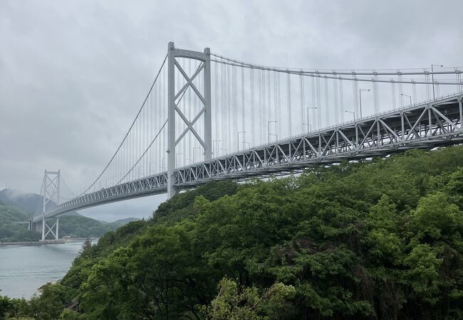 はっさく大福の有名店がある公園