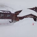 雪深い中、温泉で温まりました