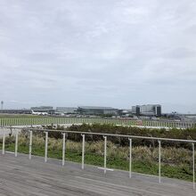 足湯スカイデッキからの眺め