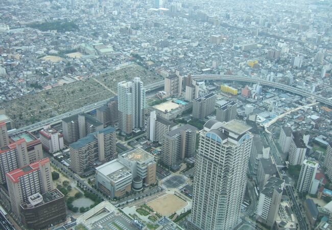 日本一の高さを誇るあべのハルカスの展望台です。