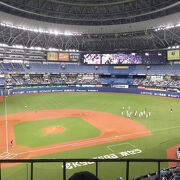 オリックスの野球観戦。手頃な値段で観戦できます