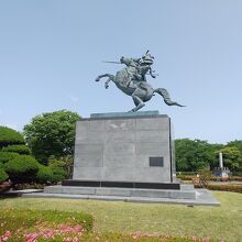 最上義光公の像