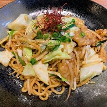 ホルモン焼きそば♪♪