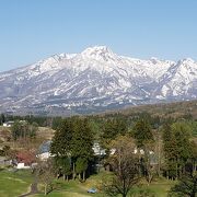 存在感抜群の妙高山