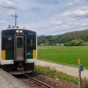 上総亀山駅まで乗車しました