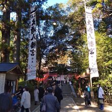 みなの目的は初詣だ