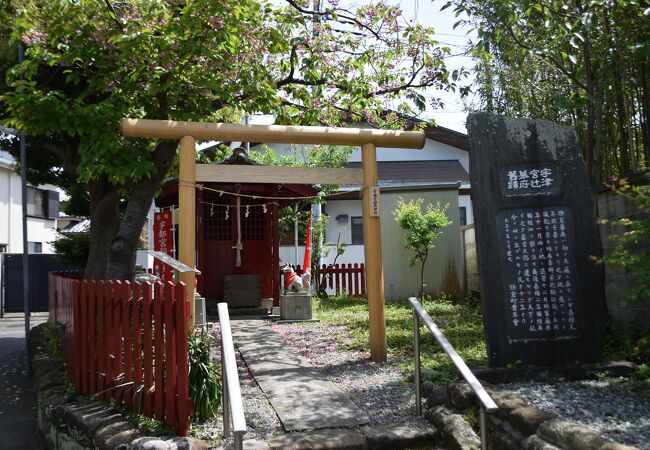 鎌倉市内にある小さな神社